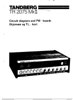 Tandberg TR-2075_Mk2 - Schematic